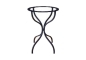 Preview: Majolika Tisch mit Blumendekor